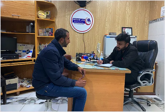 Dr Giving Consultations to Patient